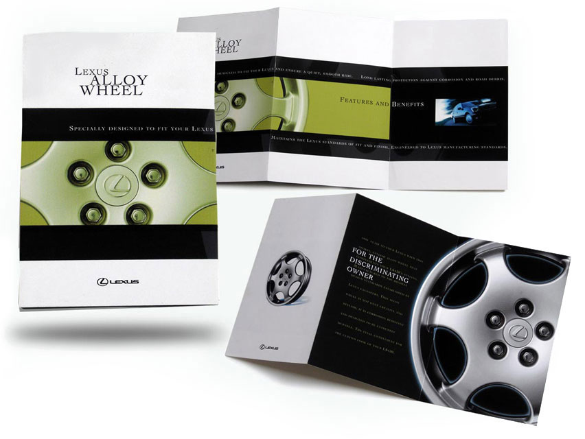 Lexus wheel brochure