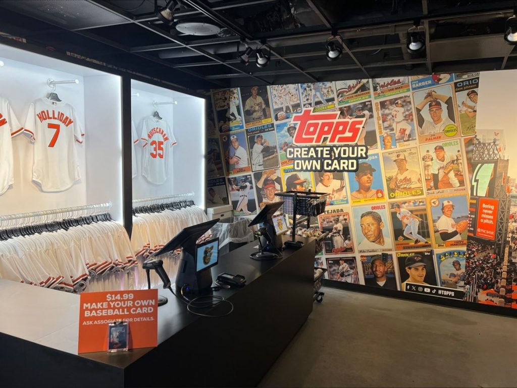 Wall of legendary Orioles