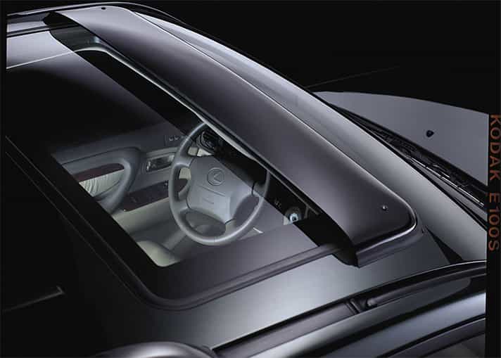 Lexus sunroof - photography